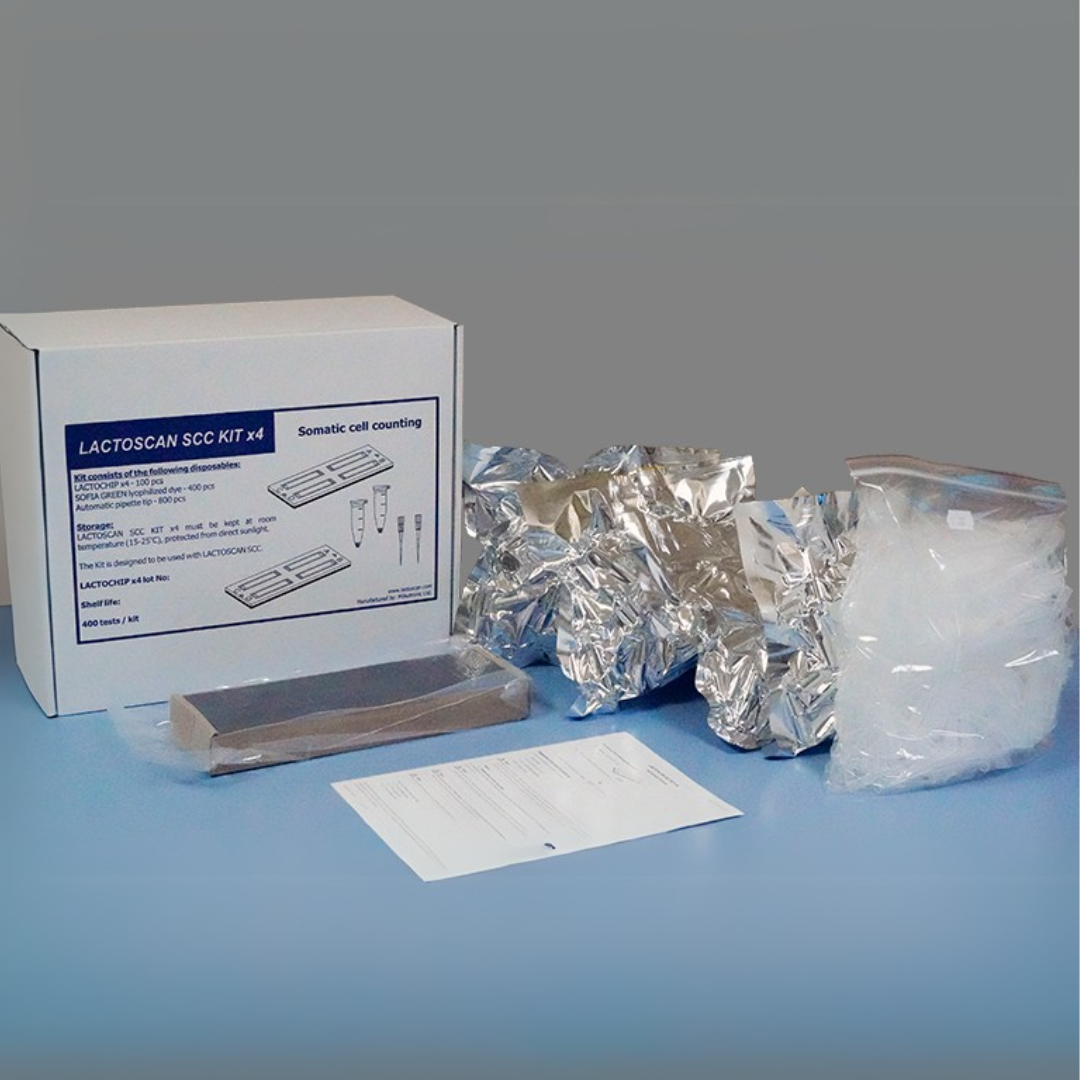 Kit para células somáticas (x400 tests) | SCC KIT | Lactoscan by MILKOTRONIC